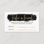 Référencement Carte d'aiguillage de Parties scintillant d'or Bla (Devant)