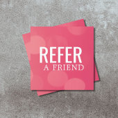 Référencement Carte de Motif rose simple et élégante