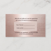 Référencement Carte de parrainage | Dentiste dentaire moderne Ro (Dos)