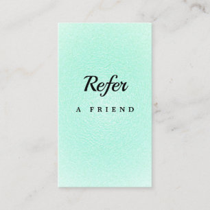 Référencement Carte de parrainage pour Salon & Spa Élégant