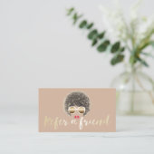 Référencement Carte de parrainage | Salon de beauté des cheveux (Debout devant)
