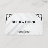 Référencement Carte de recommandation (Devant)