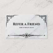 Référencement Carte de recommandation (Devant)