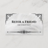Référencement Carte de recommandation (Devant)
