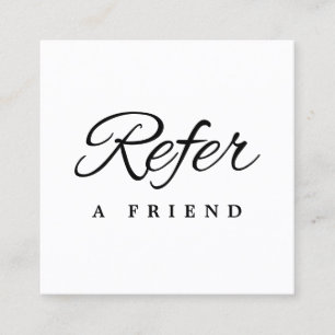 Référencement Carte de recommandation d'entreprise minimaliste