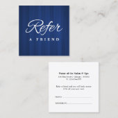 Référencement Carte de recommandation d'entreprise minimaliste (Devant / Derrière)