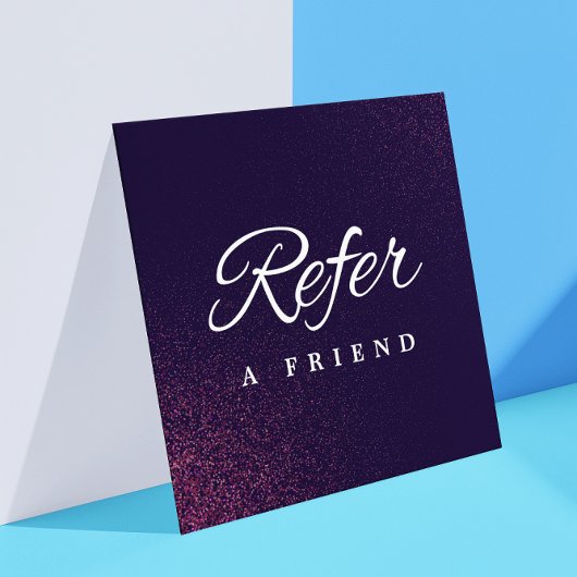 Référencement Carte de recommandation d'entreprise minimaliste