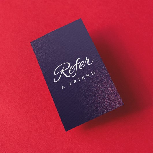 Référencement Carte de recommandation d'entreprise minimaliste