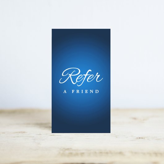 Référencement Carte de recommandation d'entreprise minimaliste