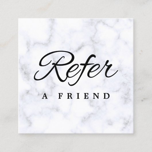 Référencement Carte de recommandation d'entreprise minimaliste (Devant)
