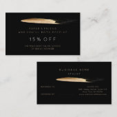 Référencement Carte de recommandation du salon Vip Parties scint (Devant / Derrière)