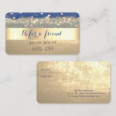 Référencement Carte de recommandation élégante et stylée avec fo (Devant / Derrière)