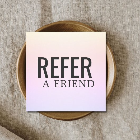 Référencement Carte de recommandation Pastel Pastel Lumière Simp