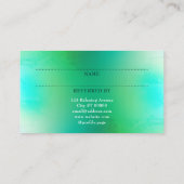 Référencement Carte de recommandation pour le massage et le bien (Dos)