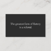 Référencement Carte de recommandation Professionnel Entrepreneur (Devant)