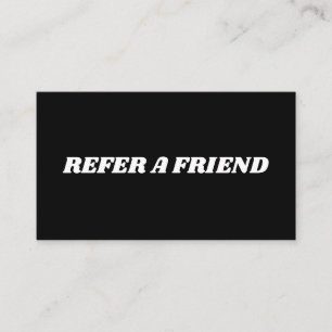 Référencement Carte de recommandation RENVOYER UN AMI
