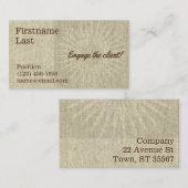 Référencement Carte de visite standard de 3,5 pouces x 2,0 pouce (Devant / Derrière)