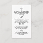 Référencement Cartilage Piercing carte de soins postérieurs pour (Dos)