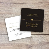 Référencement Elégant Black Faux Gold Beauty Salon Carte de réfé