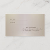 Référencement Elégant, Professional Moderne Carte de recommandat (Dos)