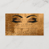 Référencement Extension de la carte d'aiguillage du salon Lashes (Dos)
