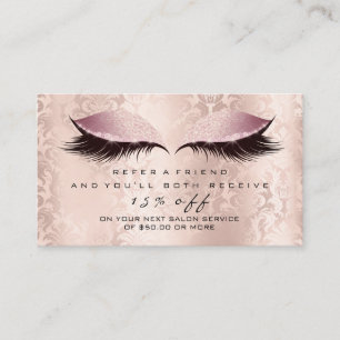 Référencement Le rose de maquillage de damassé de carte de
