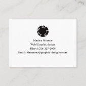 Référencement Modèle de carte de recommandation (Devant)