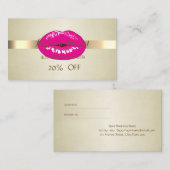 Référencement Moderne Professionnel, Carte de recommandation des (Devant / Derrière)