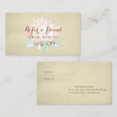 Référencement Moderne Professionnel, Carte de recommandation Lot (Devant / Derrière)