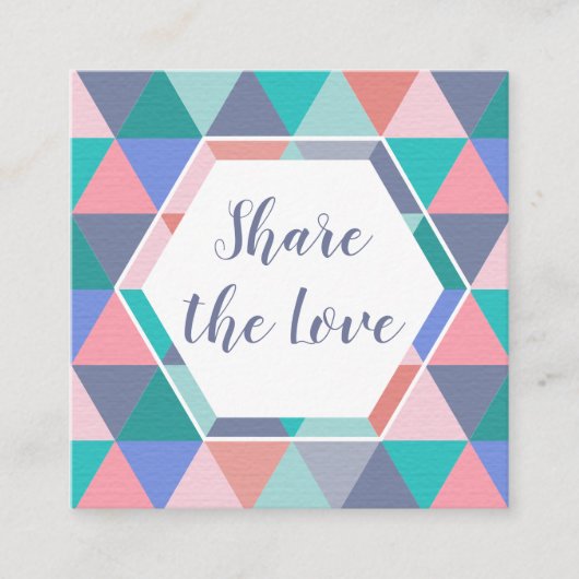 Référencement Référez-vous une carte de triangle de client de (Devant)