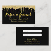 Référencement Salon moderne d'égoutture d'or de la carte | de (Devant / Derrière)