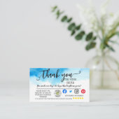 Référencement Suivi des commandes de carte d'insertion du Merci  (Debout devant)