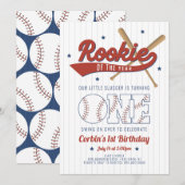 Referentie van de uitnodiging voor de eerste verja (Voorkant / Achterkant)