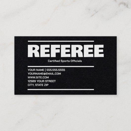 Referentiepremie Contactkaartje (Voorkant)