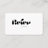 Référer un carte de visite ami (Devant)