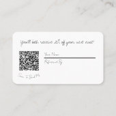 Référer un carte de visite ami (Dos)