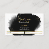 Référez une carte de référence pour la beauté noir (Dos)