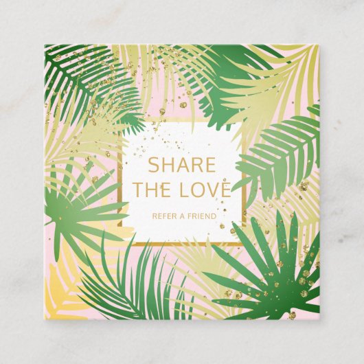 Référez-vous une carte tropicale de client de (Devant)