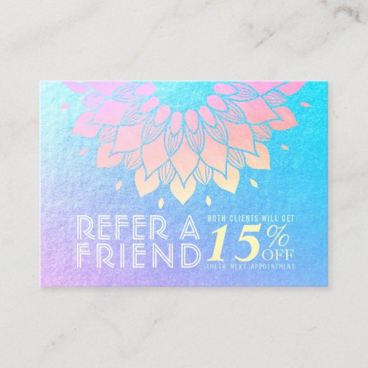 Referral Gold Mandala van YOGA Meditation Instruct (Voorkant)