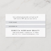 Referral Kaart Champagne Spark (Achterkant)