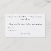 Referral kaartje (Achterkant)