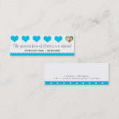 Referral Punch Card Klantenkaartje (Voorkant / Achterkant)