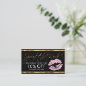 Referral - roze lipstick Business (Staand voorkant)