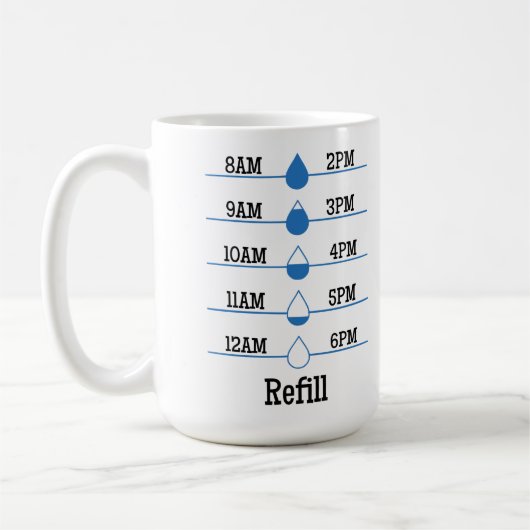 Refill Chart Koffiemok (Links)