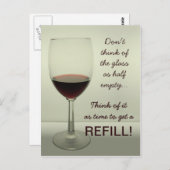 Refill Postcard Briefkaart (Voorkant / Achterkant)