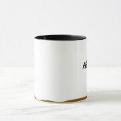 Refill Required Mug – Funny Empty Cup Design (Centre)