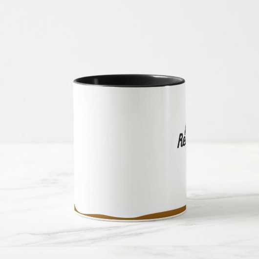 Refill Required Mug – Funny Empty Cup Design (Centre)