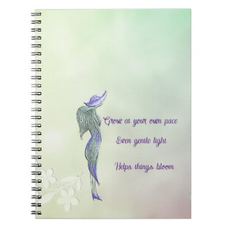 Refined calm spiral notebook  notitieboek