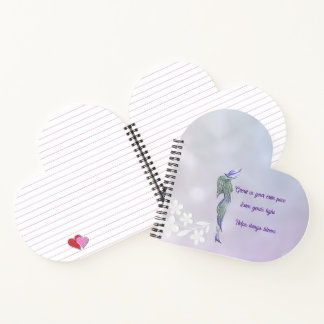 Refined calm spiral notebook  notitieboek