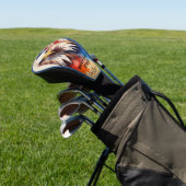 Refined Modern & Elegant Patriotic Eagle Golfheadcover (Insitu)